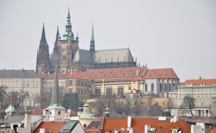 The cathedral of St Vitus in