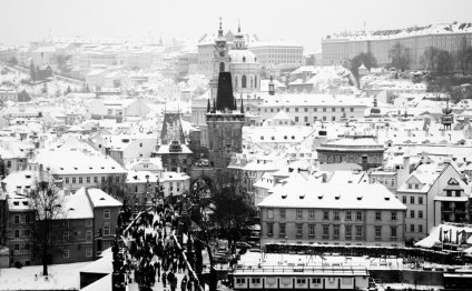 Prague in January