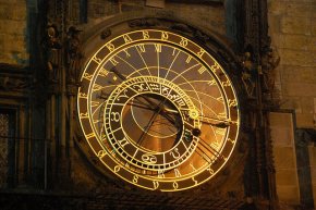 Astronomical Clock in Prague, Czech Republic