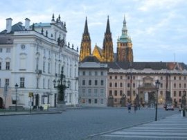 prague castle main entrance