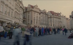 Prague shopping street