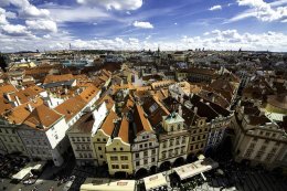 Rooftops of Old Town in Prague, Czech Republic