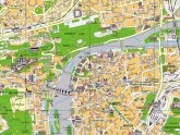 Prague city Center map