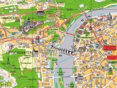 Prague city map