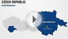 Czech Republic PowerPoint Map Slides - DigitalOfficePro