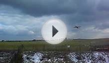 Jet2.com Boeing 737 departing Leeds Bradford for Prague