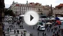 Prague - View of Old Town Square from our Hotel Room