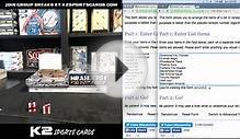 * TEAM DRAW * K2SportsCards Basketball Weekend Break #101