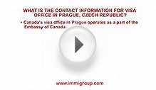 What is the contact information for visa office in Prague