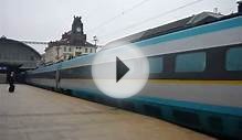 Pendolino on station Praha hl.n.